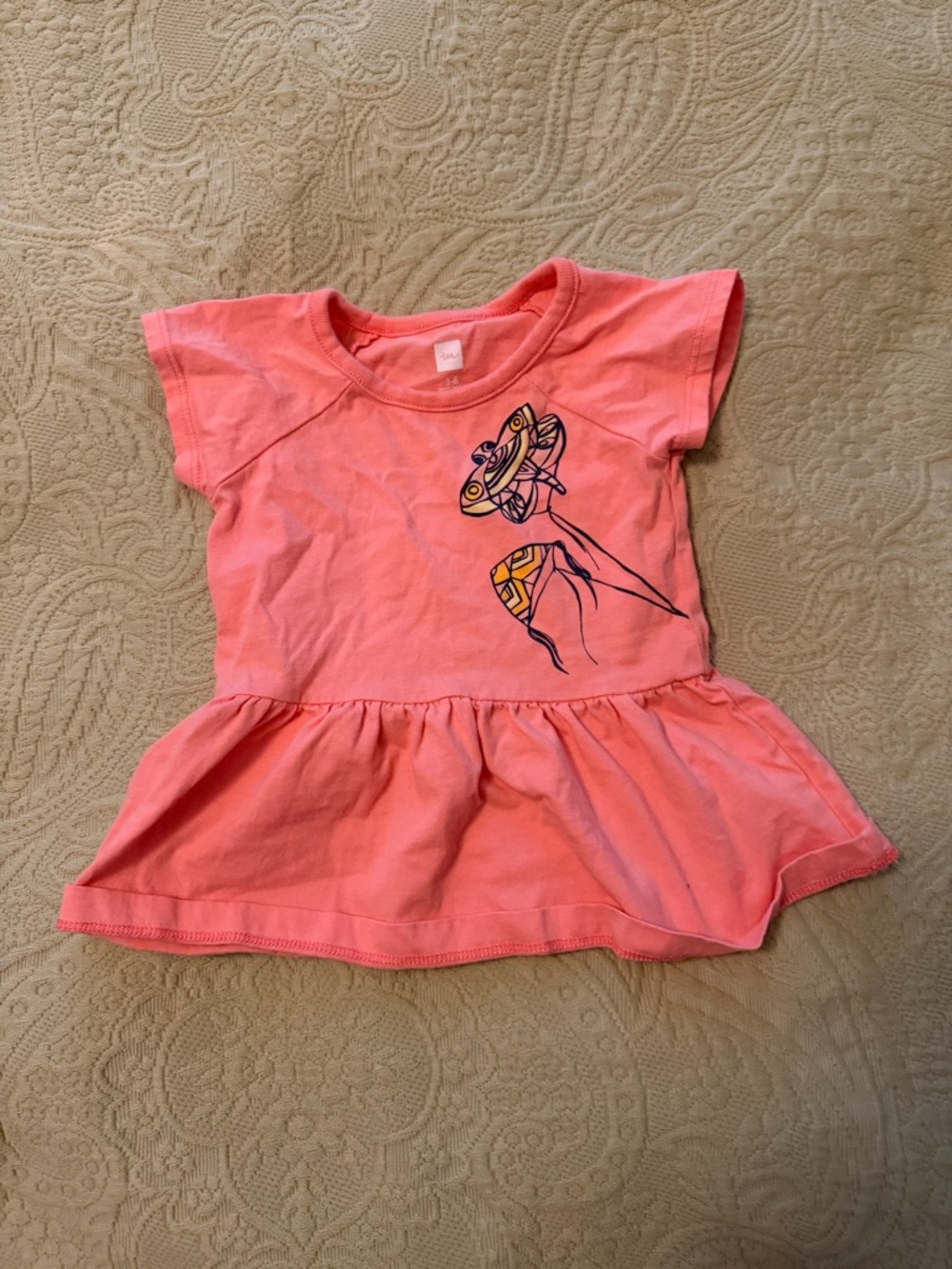 Tea Collection - Coral Dress
